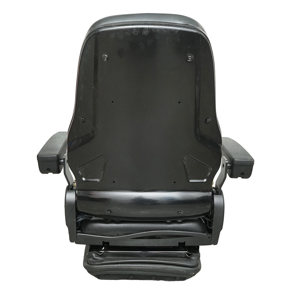 Scaun universal reglabil pe greutate 50-130Kg, cotiere si spatar rabatabil 55-89° pentru tractor, utilaje agricole, industriale, stivuitor